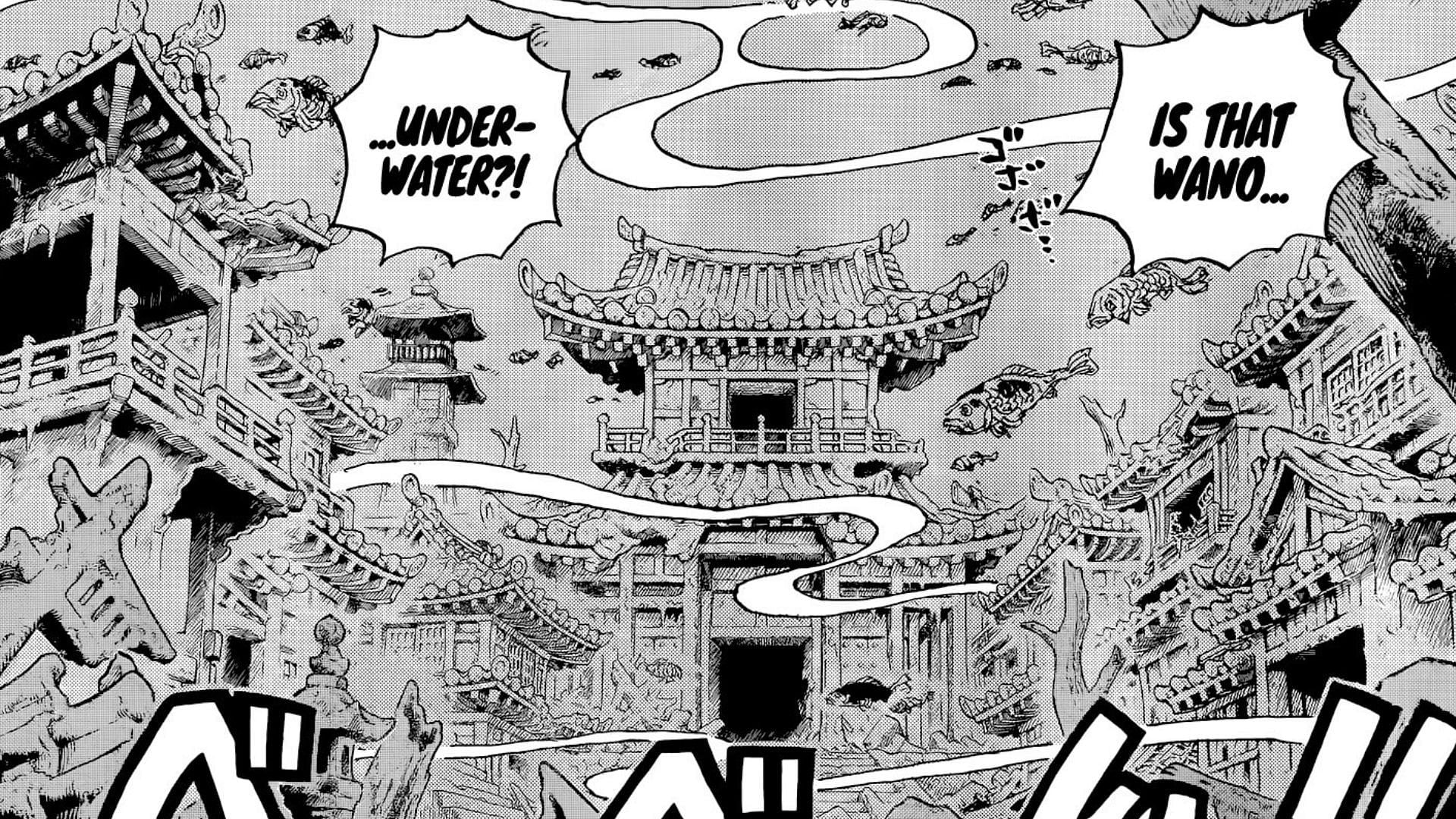 Ancient Wano as shown in the manga (Image via Shueisha)